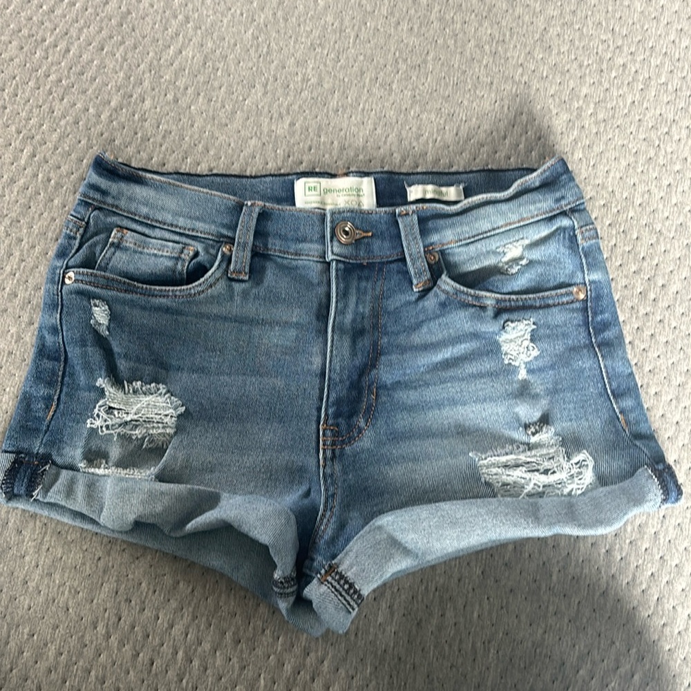 Re Generation Jean shorts size 5